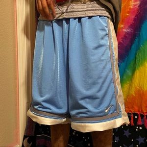 Blue/White Nike Shorts